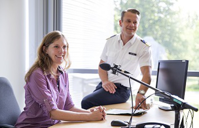 Podcast Beamtin und Offizier im LGAN