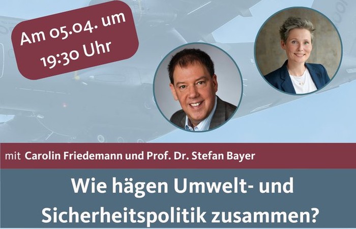 Der Zusammenhang zwischen Klima- und Sicherheitspolitik - 1,5°-Call vom 05. April 2023