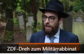 ZDF-Dreh zum Militärrabinat